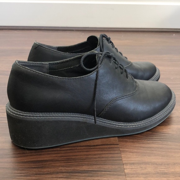 Camper MAGNA Leather Wedge Oxford - Picture 3 of 9